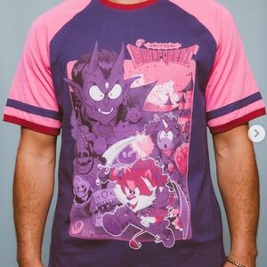 NWT Grump Quest Unisex Graphic Tee M 90's Rules Goblin Dan & Arin